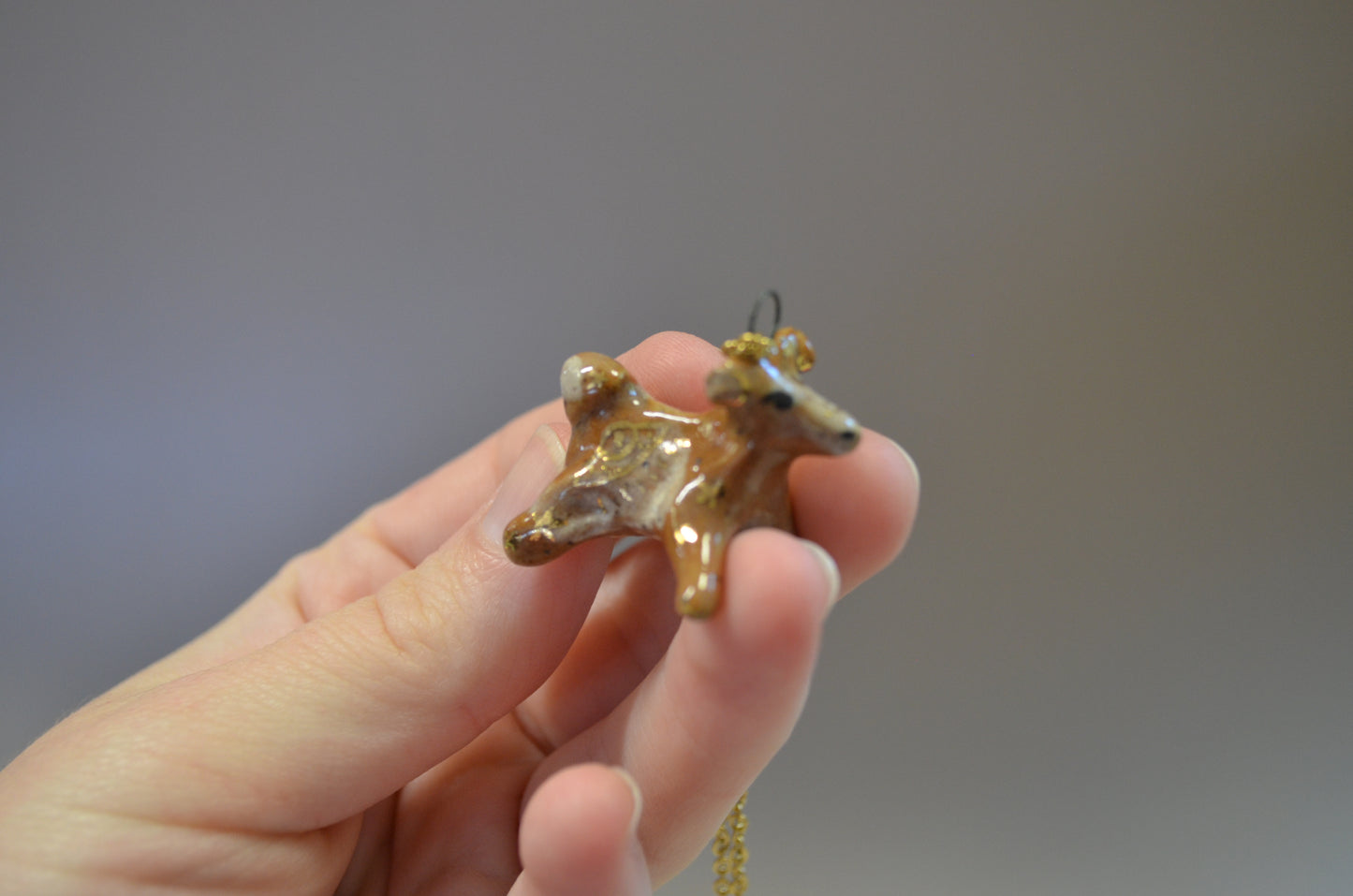 Cosmic Puppy Animal Pendant