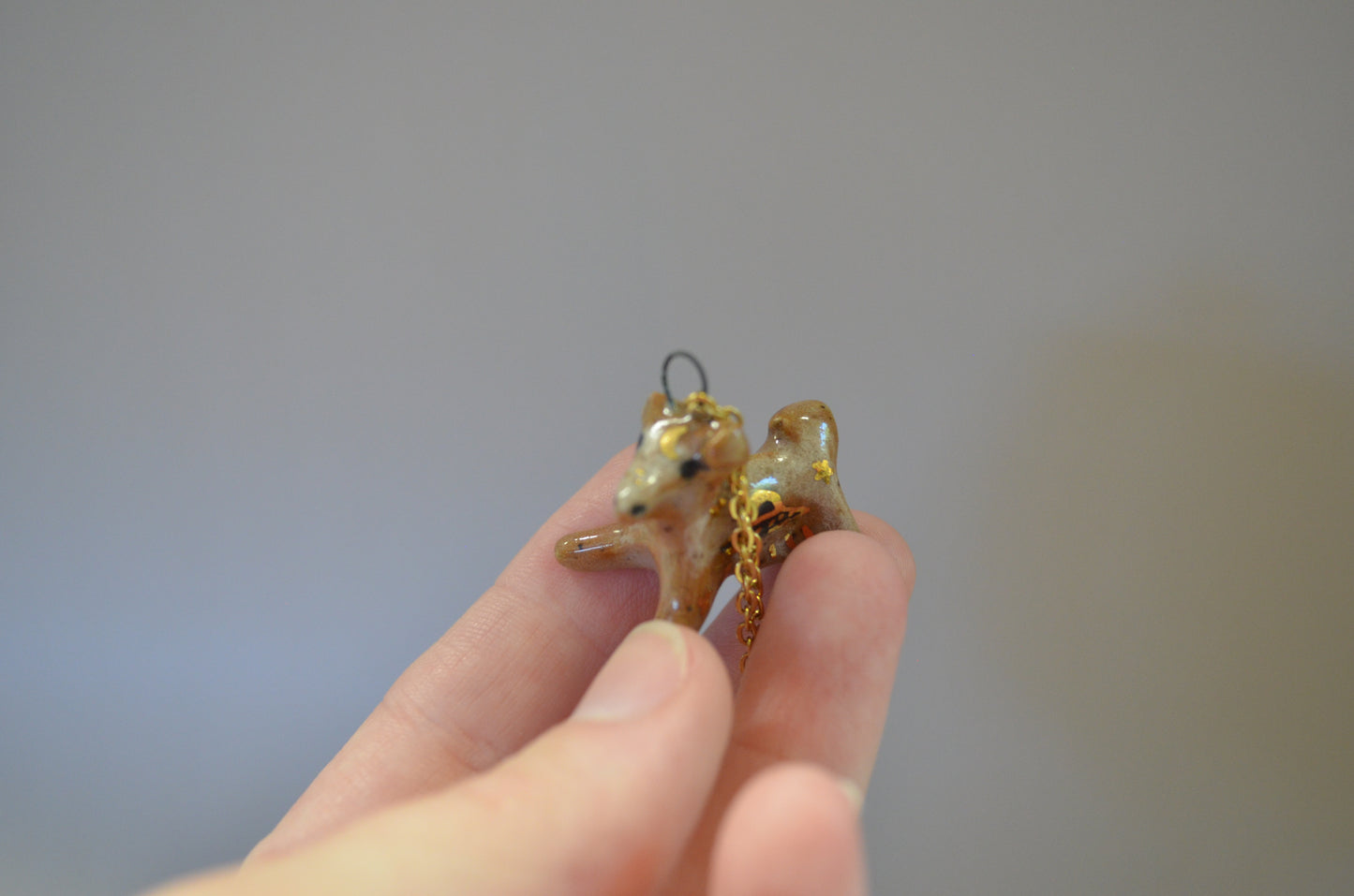 Cosmic Puppy Animal Pendant