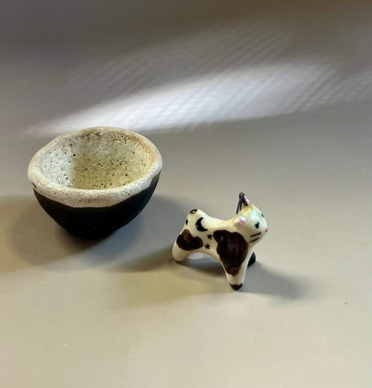 Moon Cat Spirit Animal Pendant