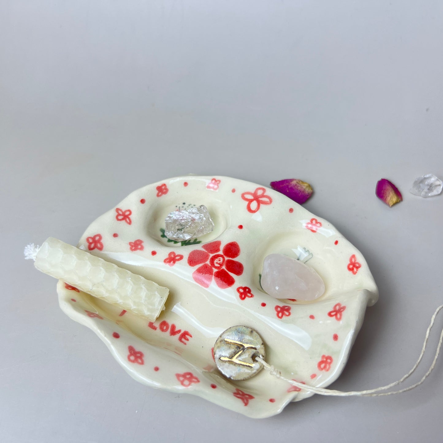 "I Love You" Valentine's Day Trinket Dish