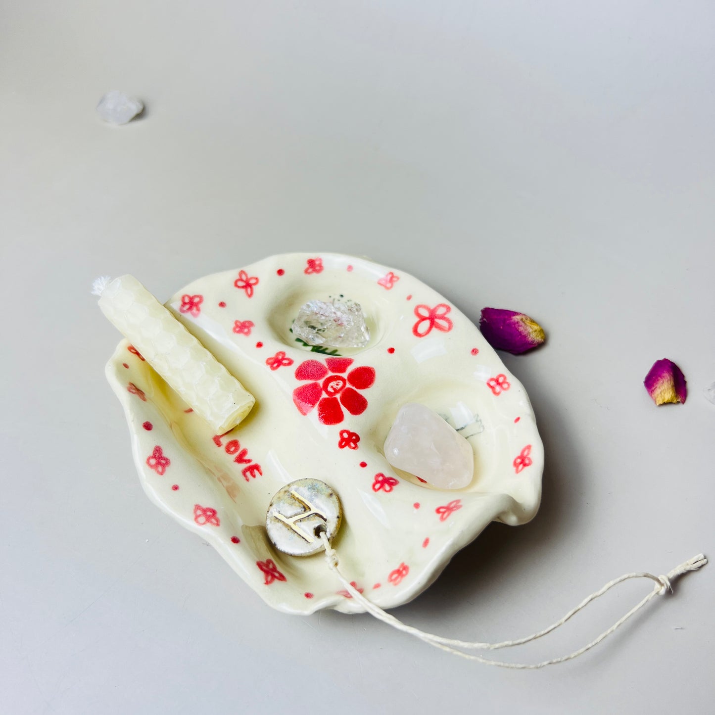 "I Love You" Valentine's Day Trinket Dish