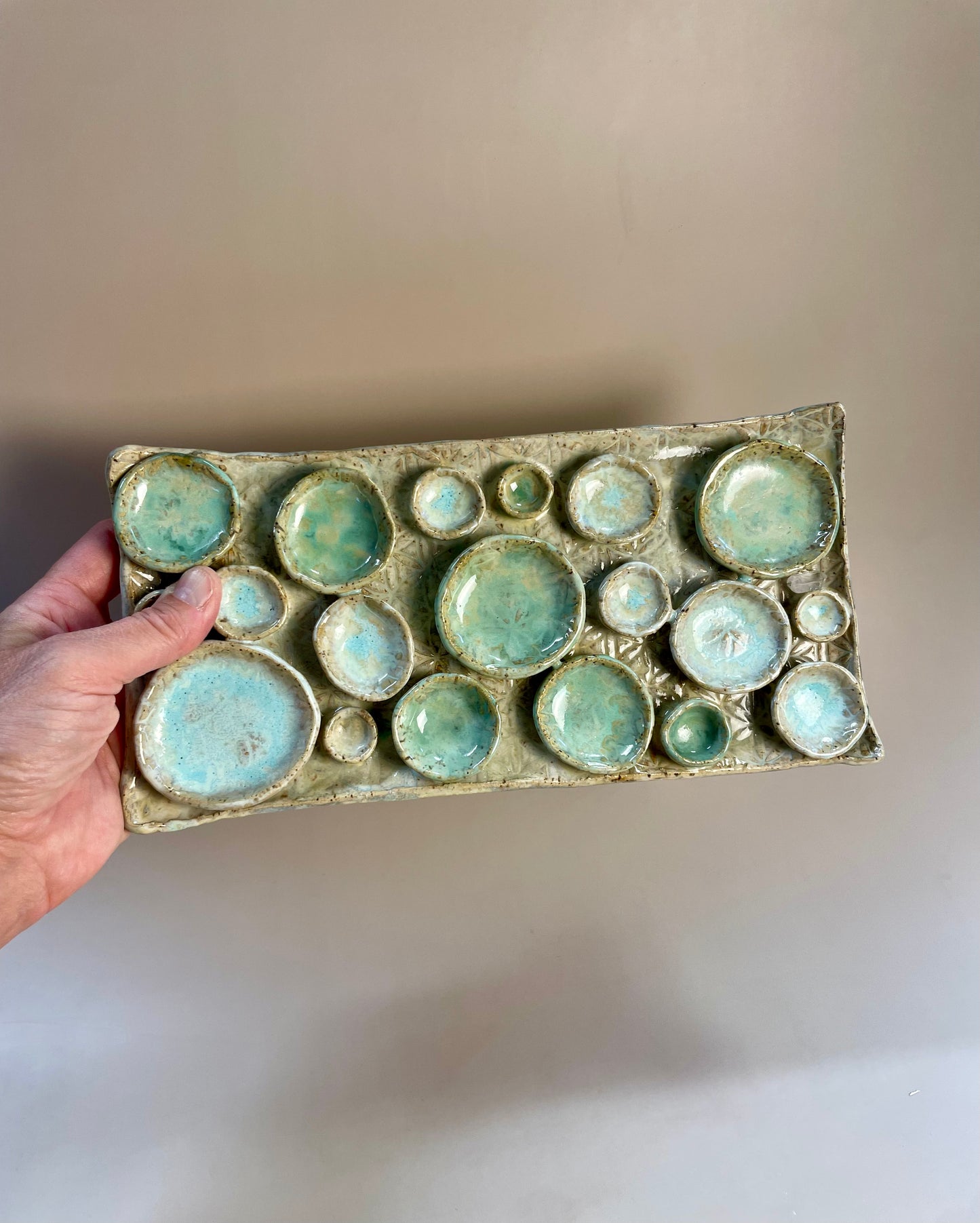 Sacred Geometry Crystal Charging Dish