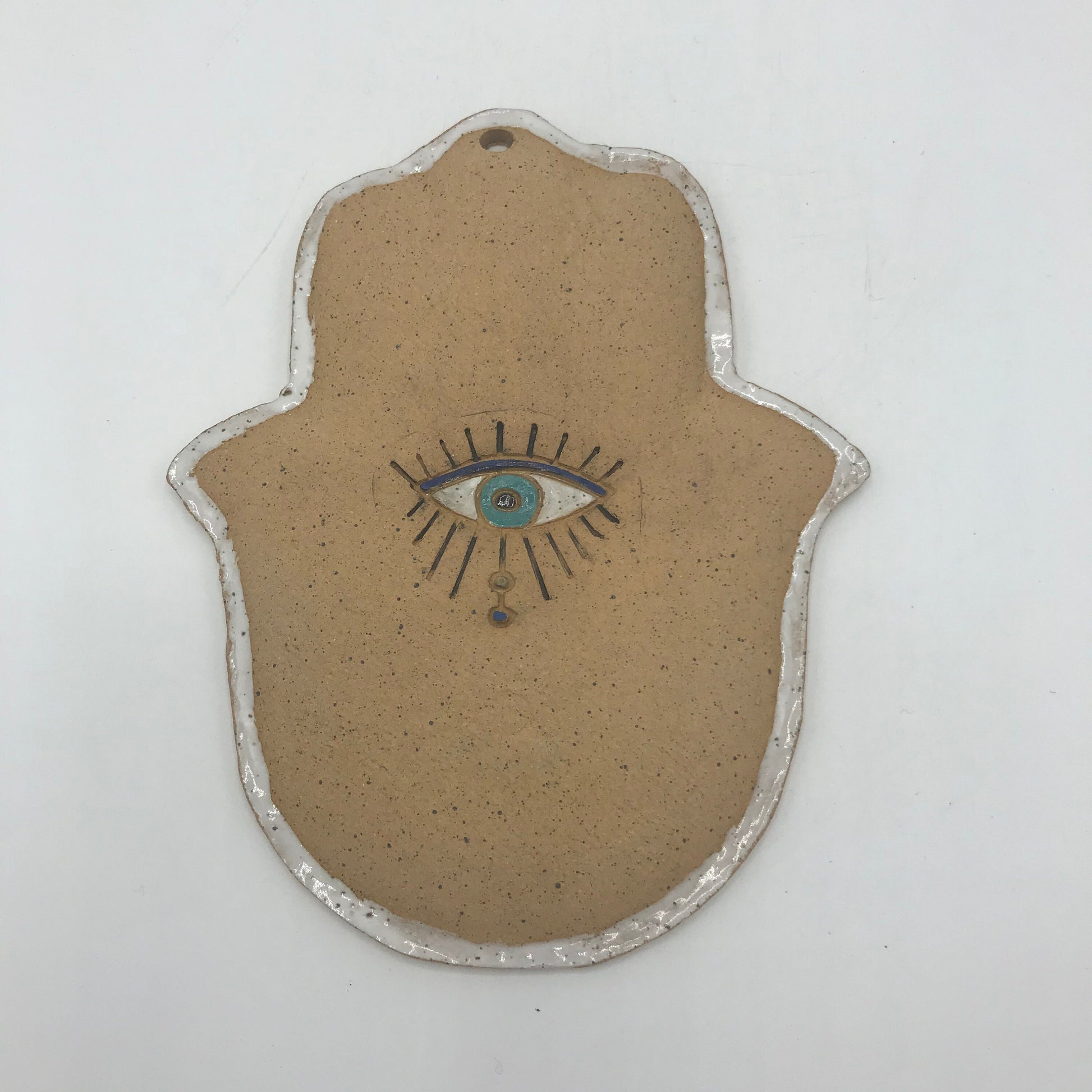 Hamsa with evil eye wall hanging