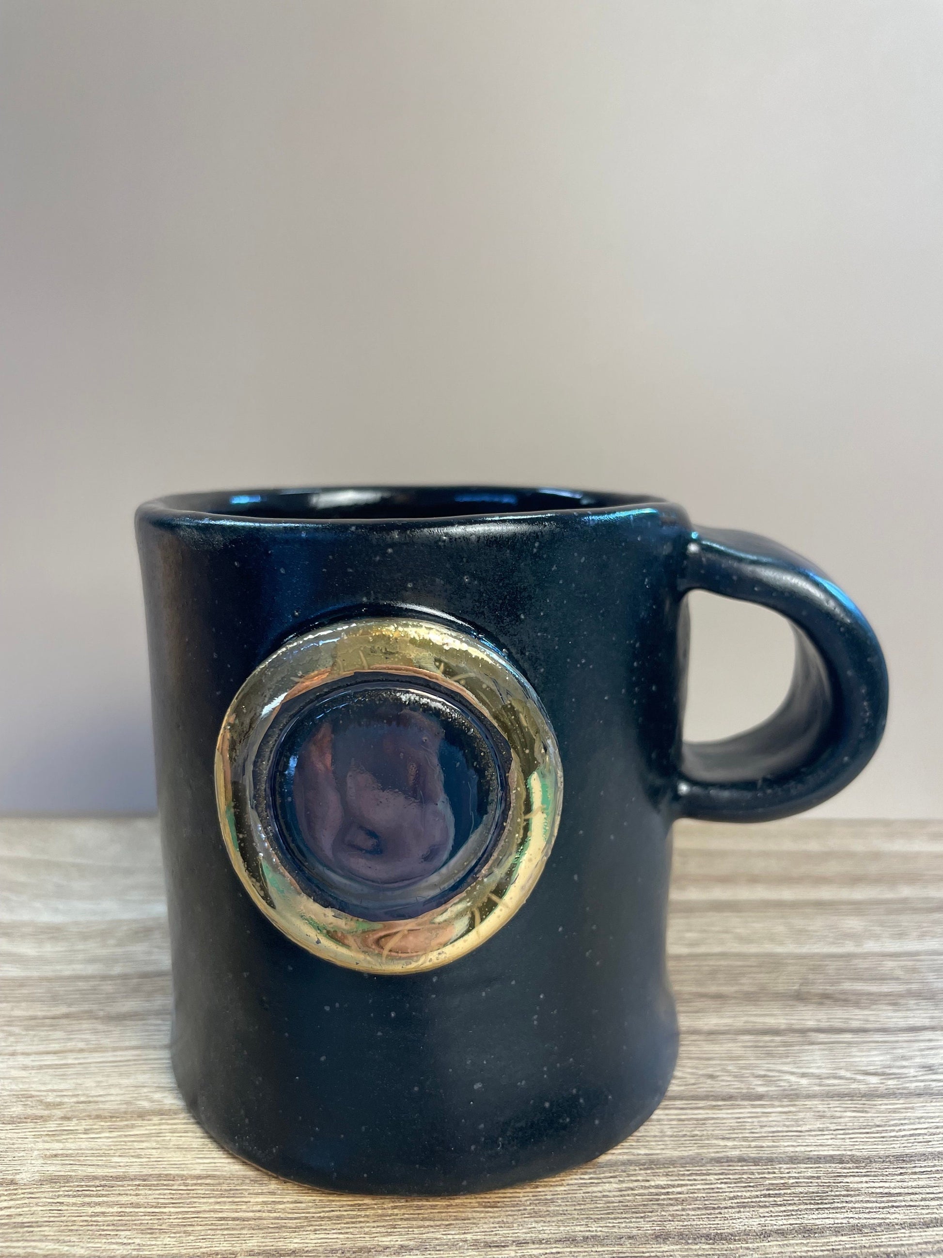 Solar Eclipse ceramic handmade mug