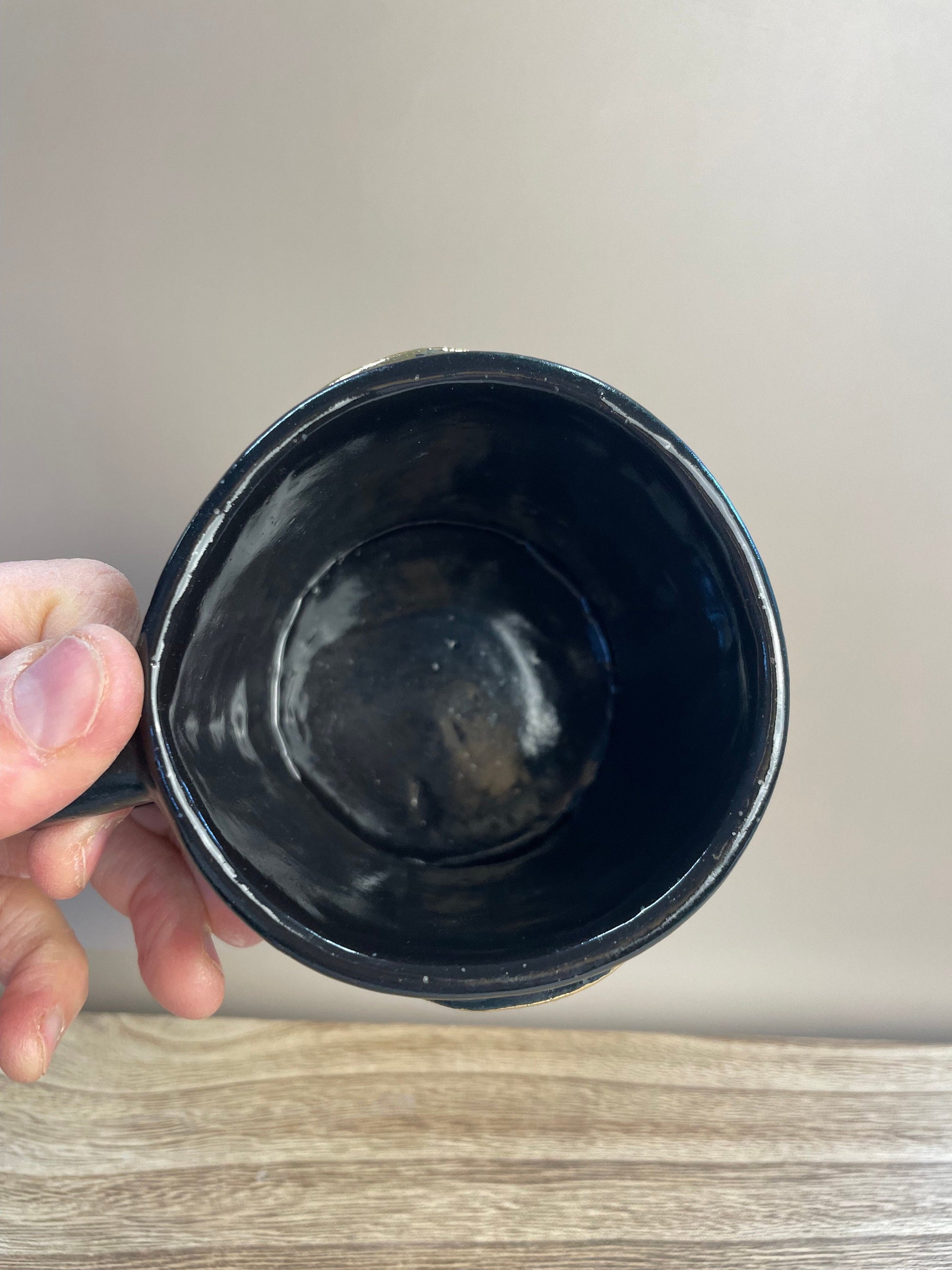 Solar Eclipse ceramic handmade mug