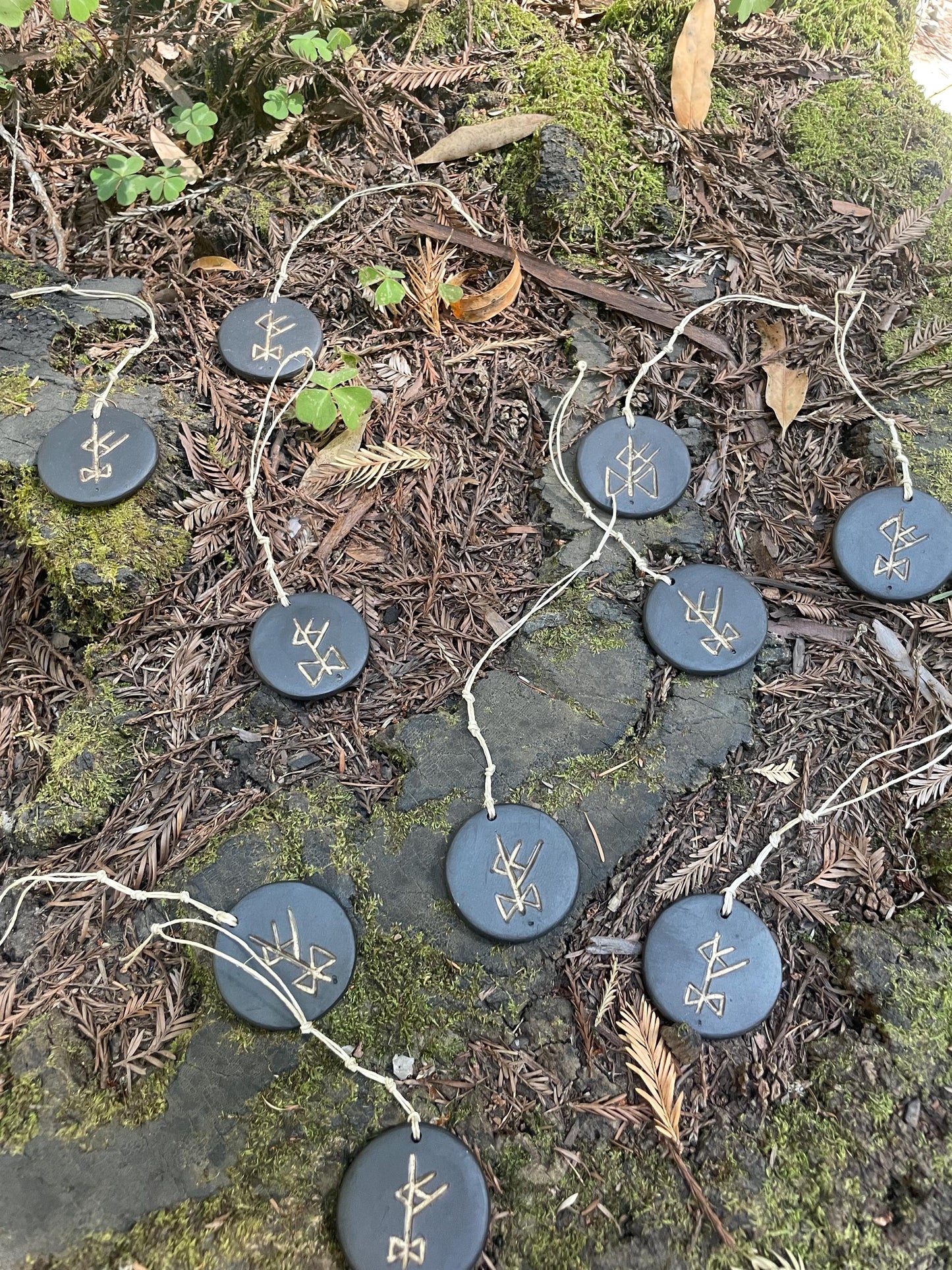 Handmade Prosperity Bind Rune