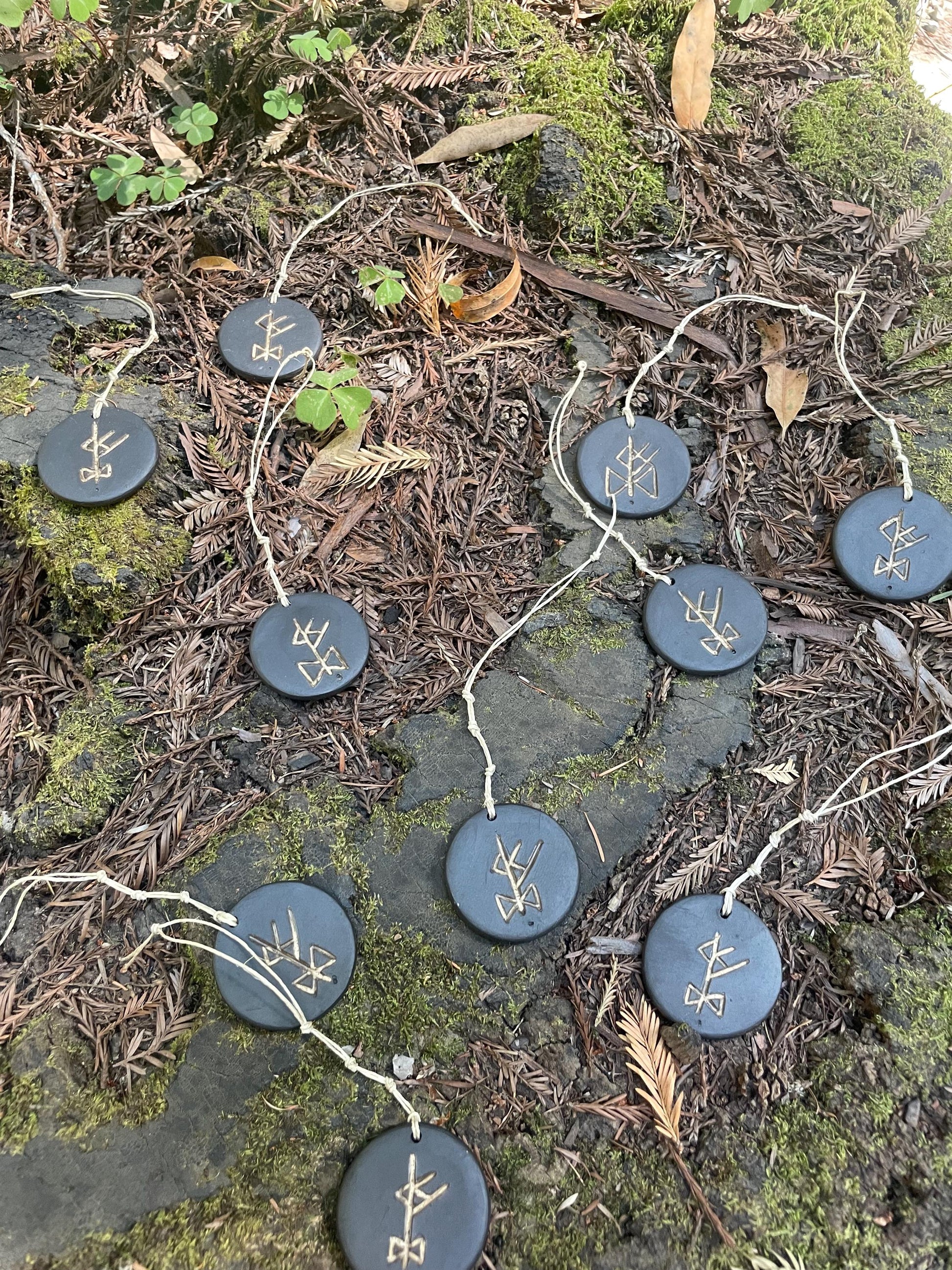 Handmade Prosperity Bind Rune