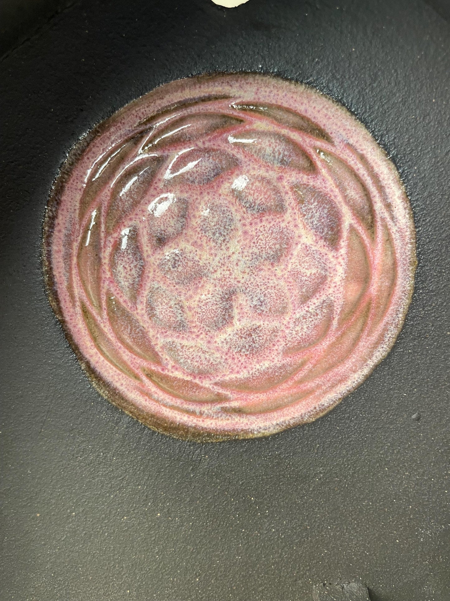 Handmade ceramic Venus Starpoint Rose Divine Feminine shelf altar