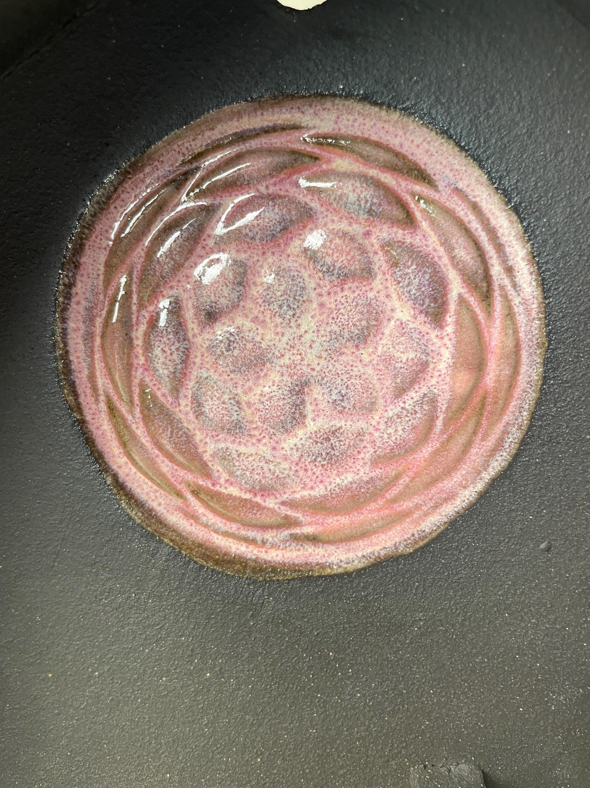 Handmade ceramic Venus Starpoint Rose Divine Feminine shelf altar