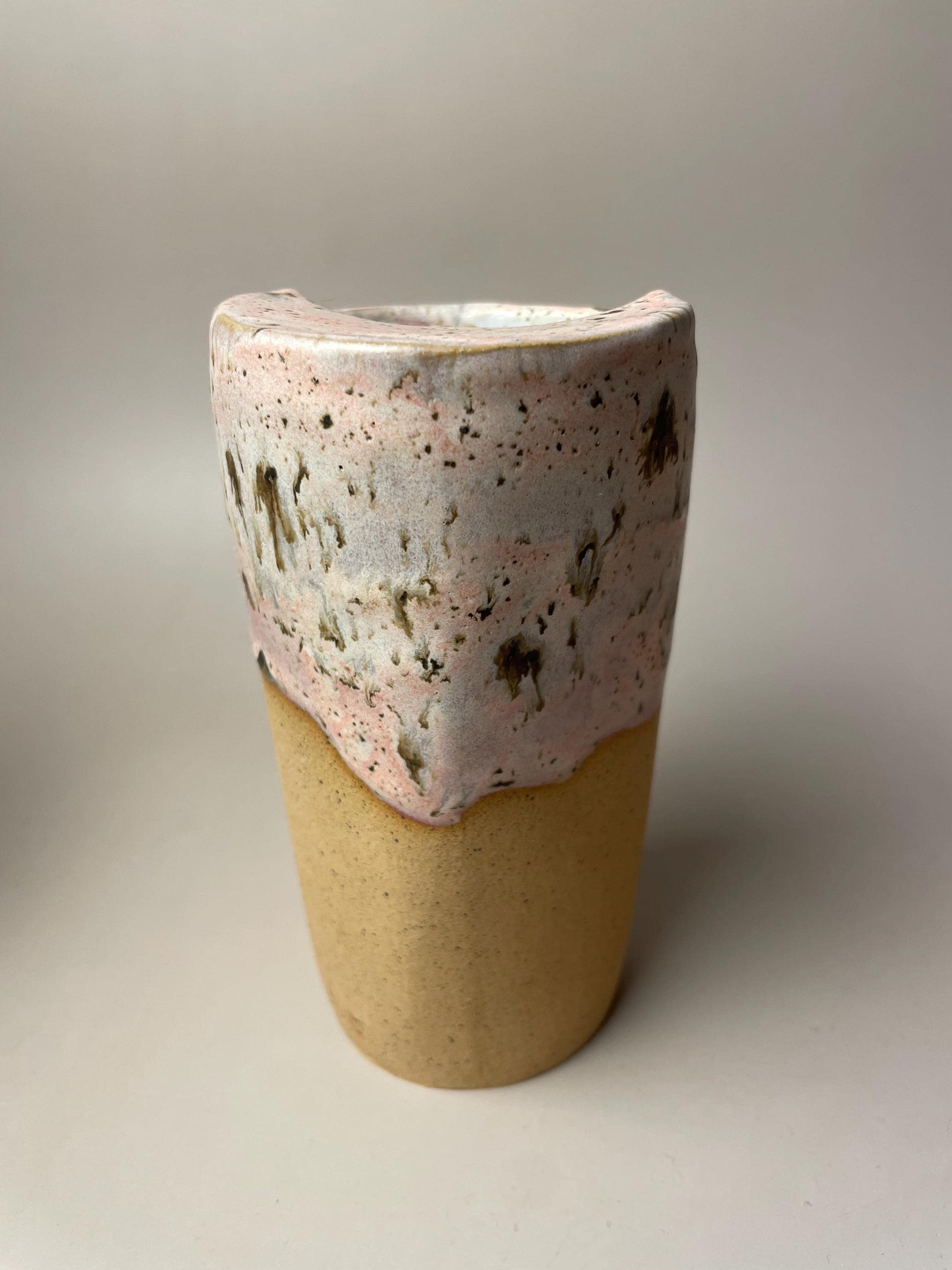 Capricorn ceramic to go Coffee Mug in Blush