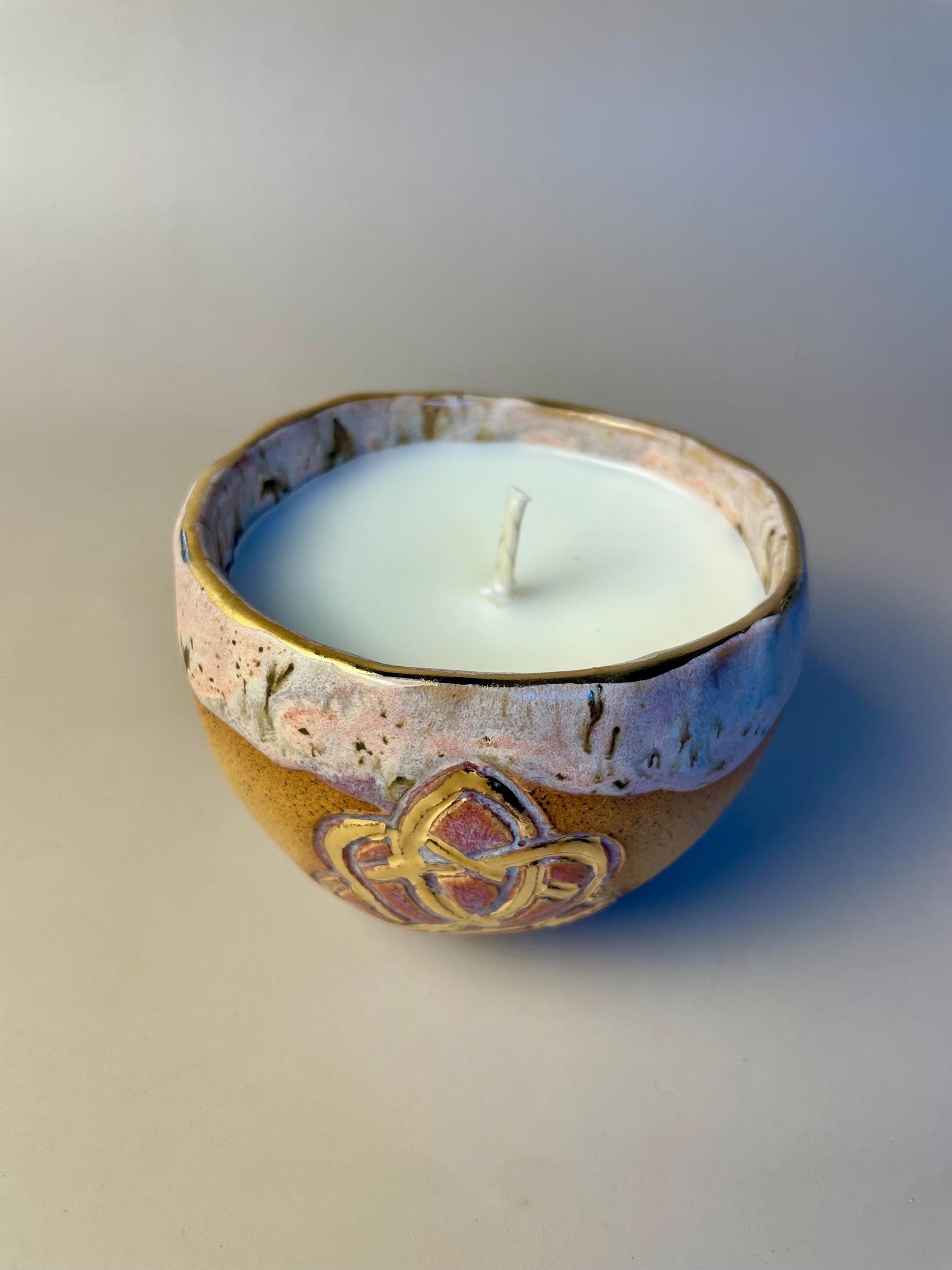 Divine Love Celtic Heart Candle