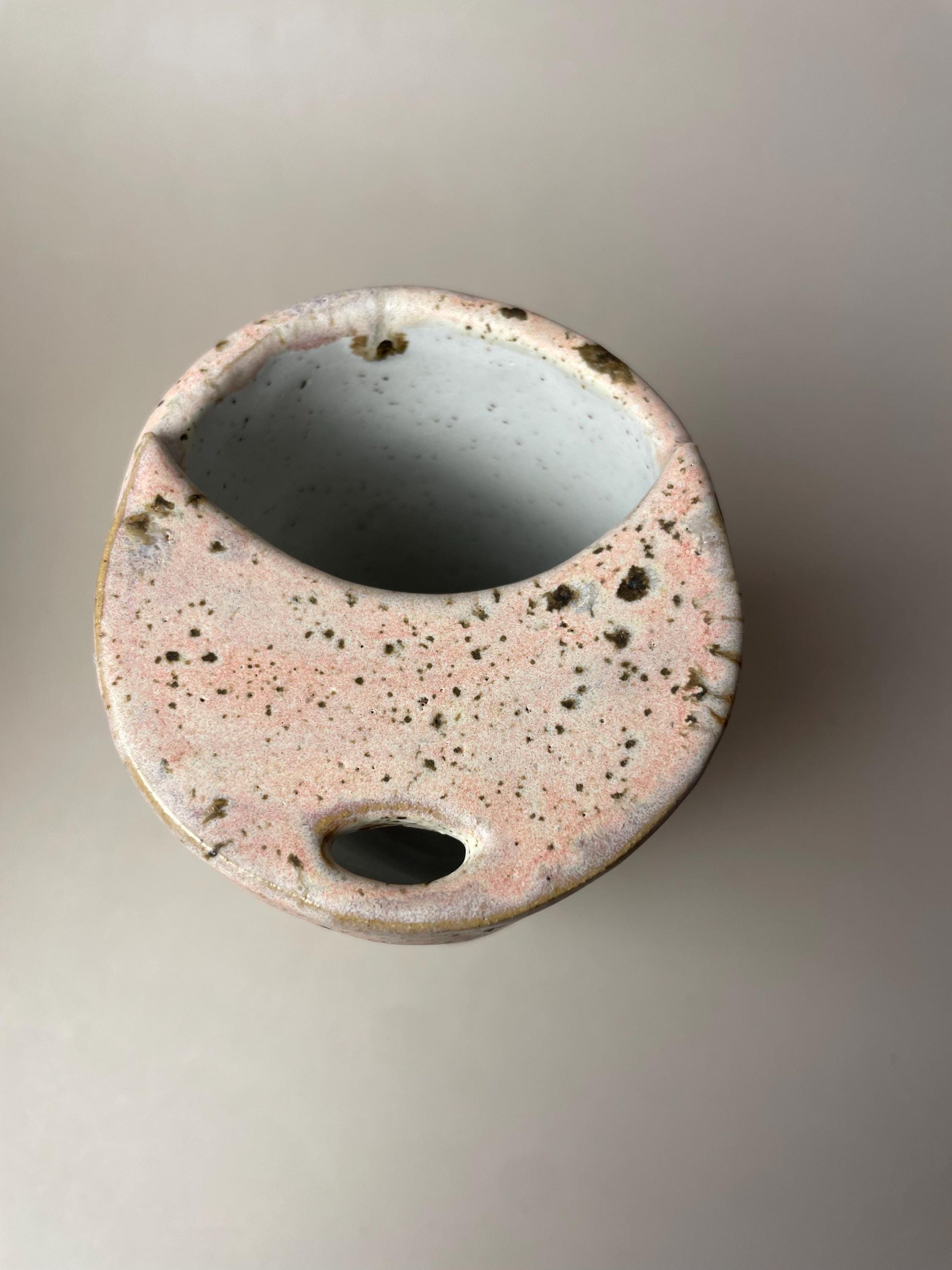 Capricorn ceramic to go Coffee Mug in Blush