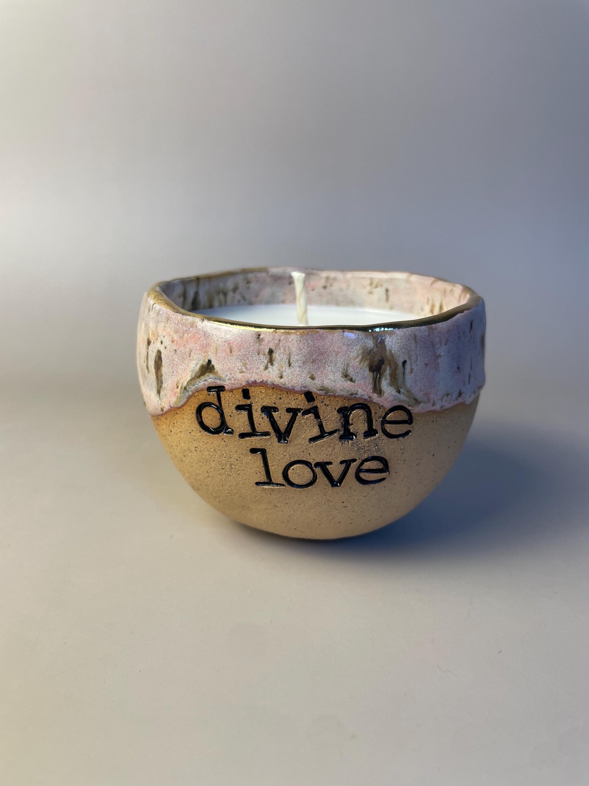 Divine Love Celtic Heart Candle