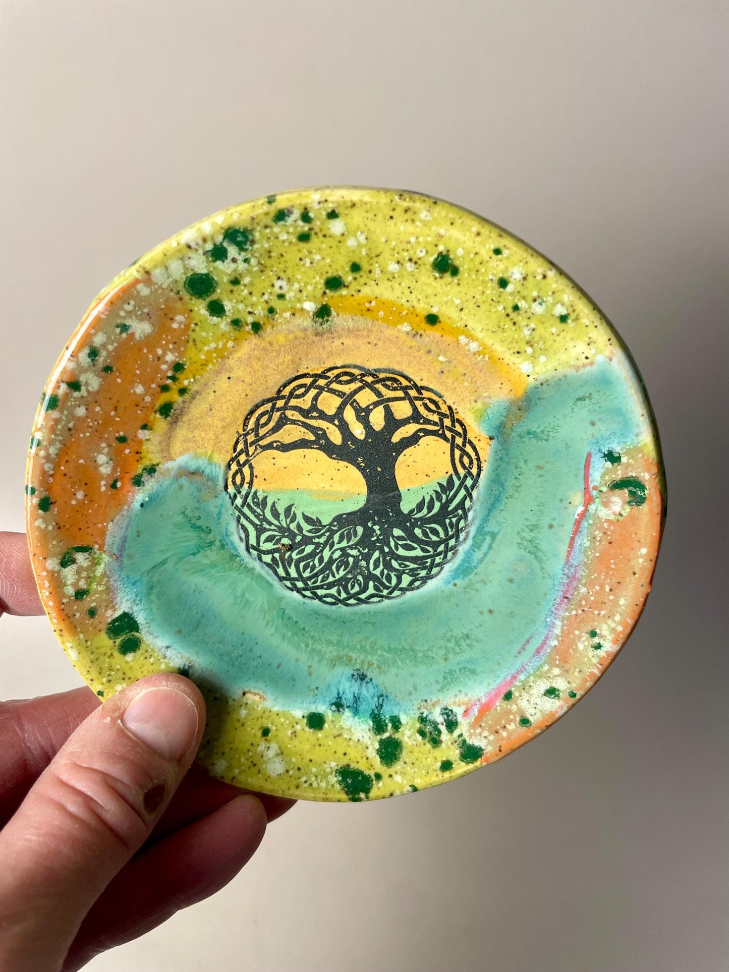 Handmade Tree of Life Trinket Dish