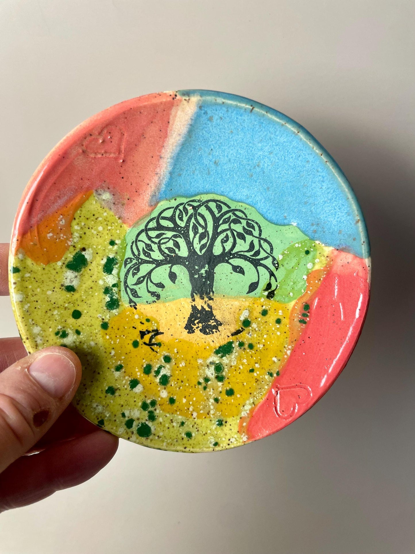 Handmade Tree of Life Trinket Dish