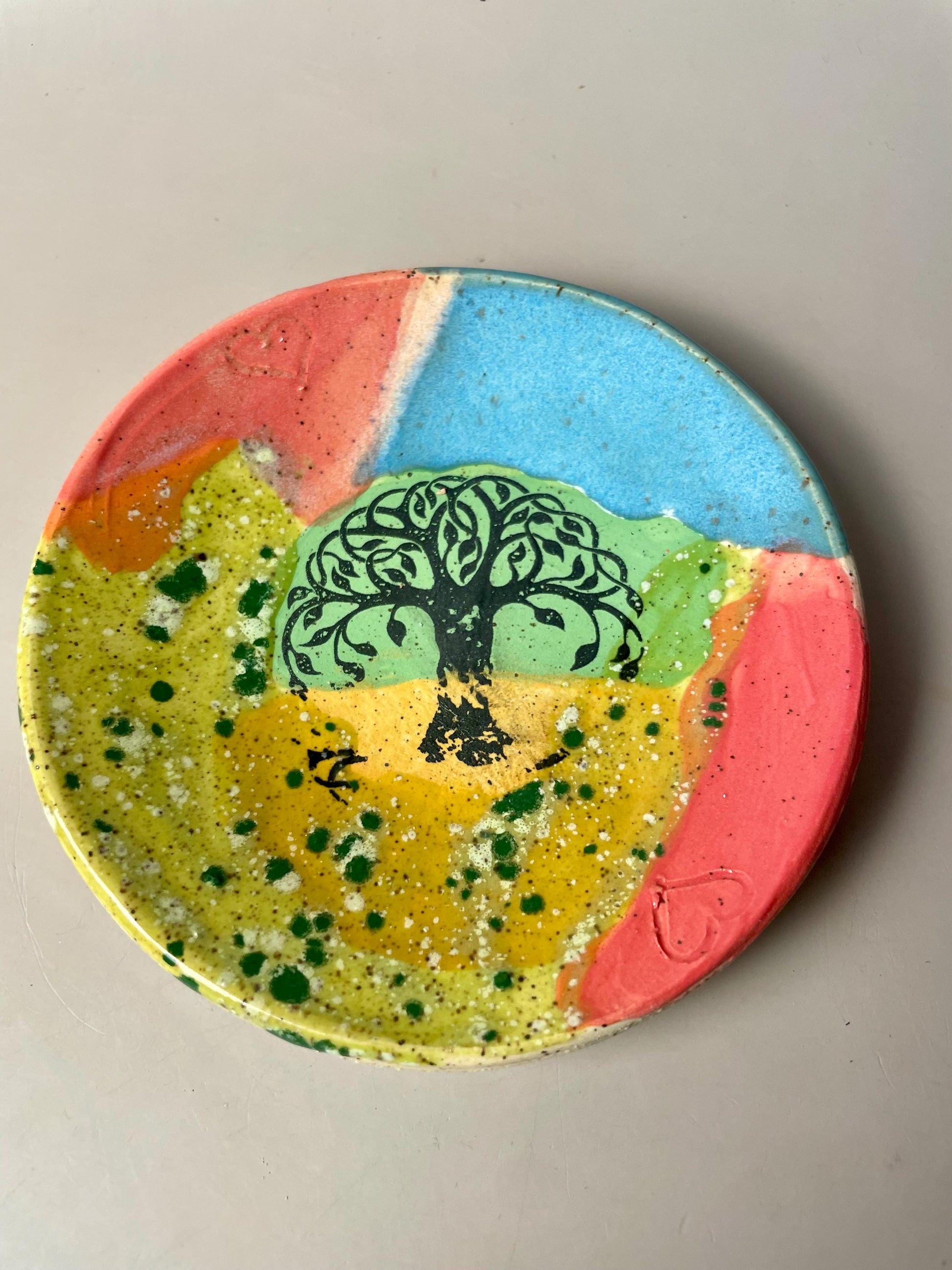 Handmade Tree of Life Trinket Dish
