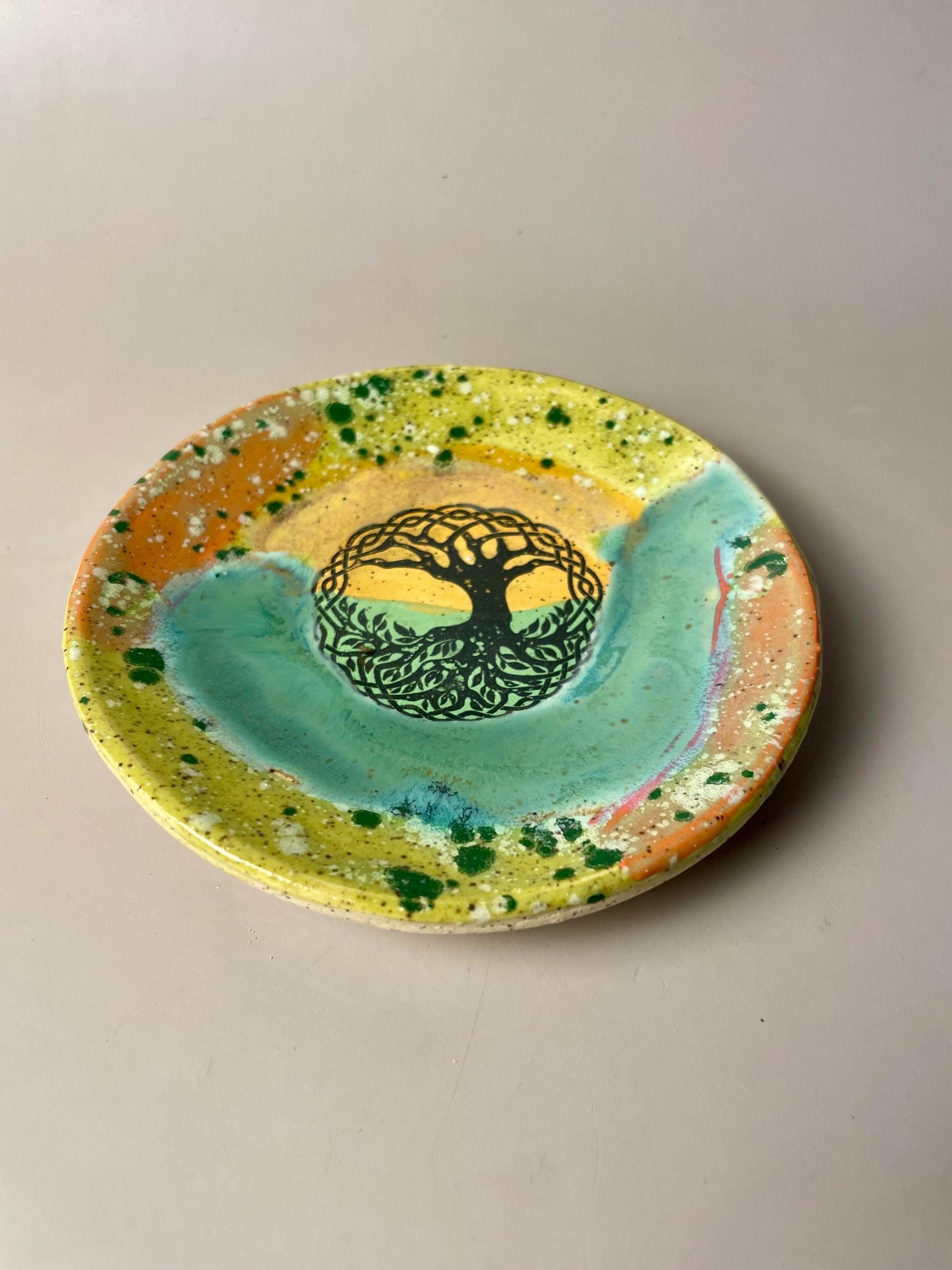 Handmade Tree of Life Trinket Dish