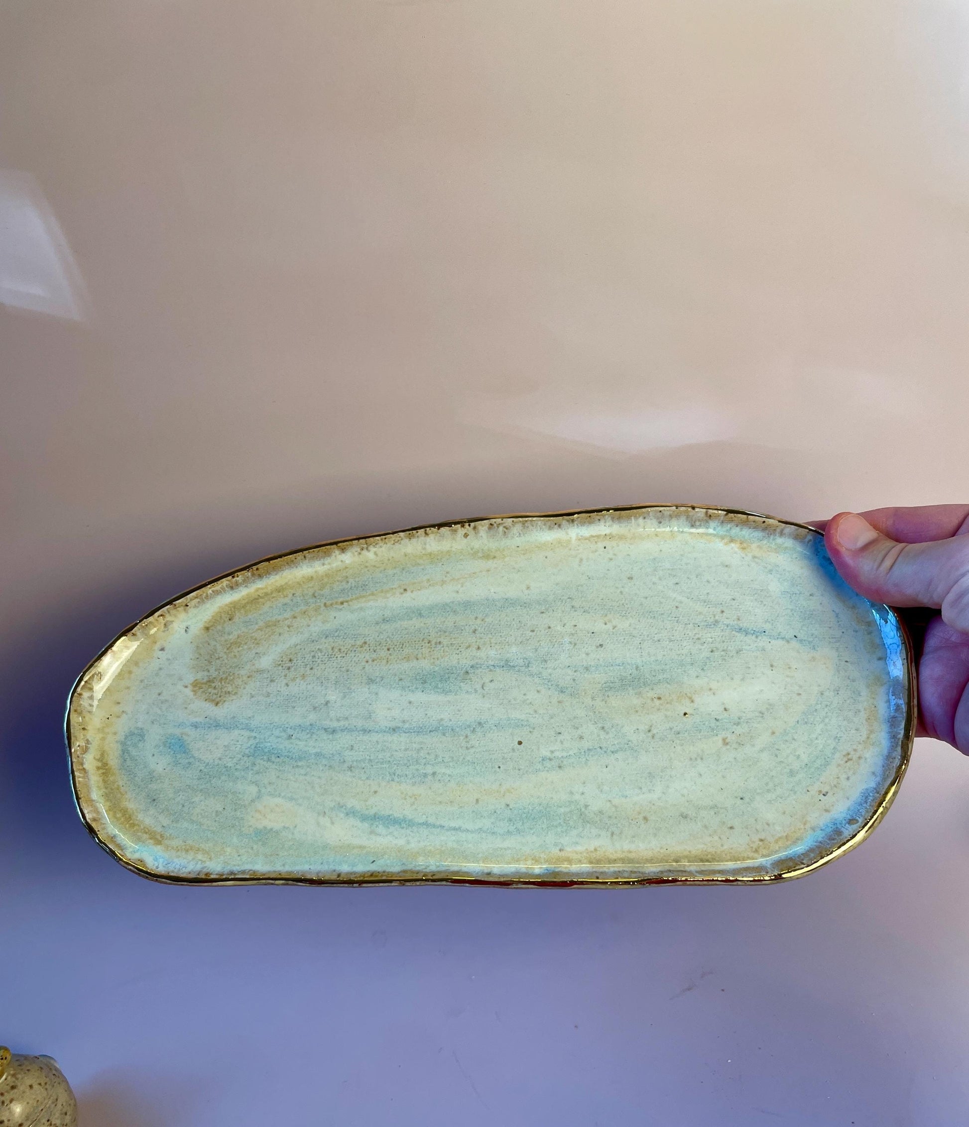 Dream Incubation Tray – Ceramic Ritual Set for Moonlit Intention Work