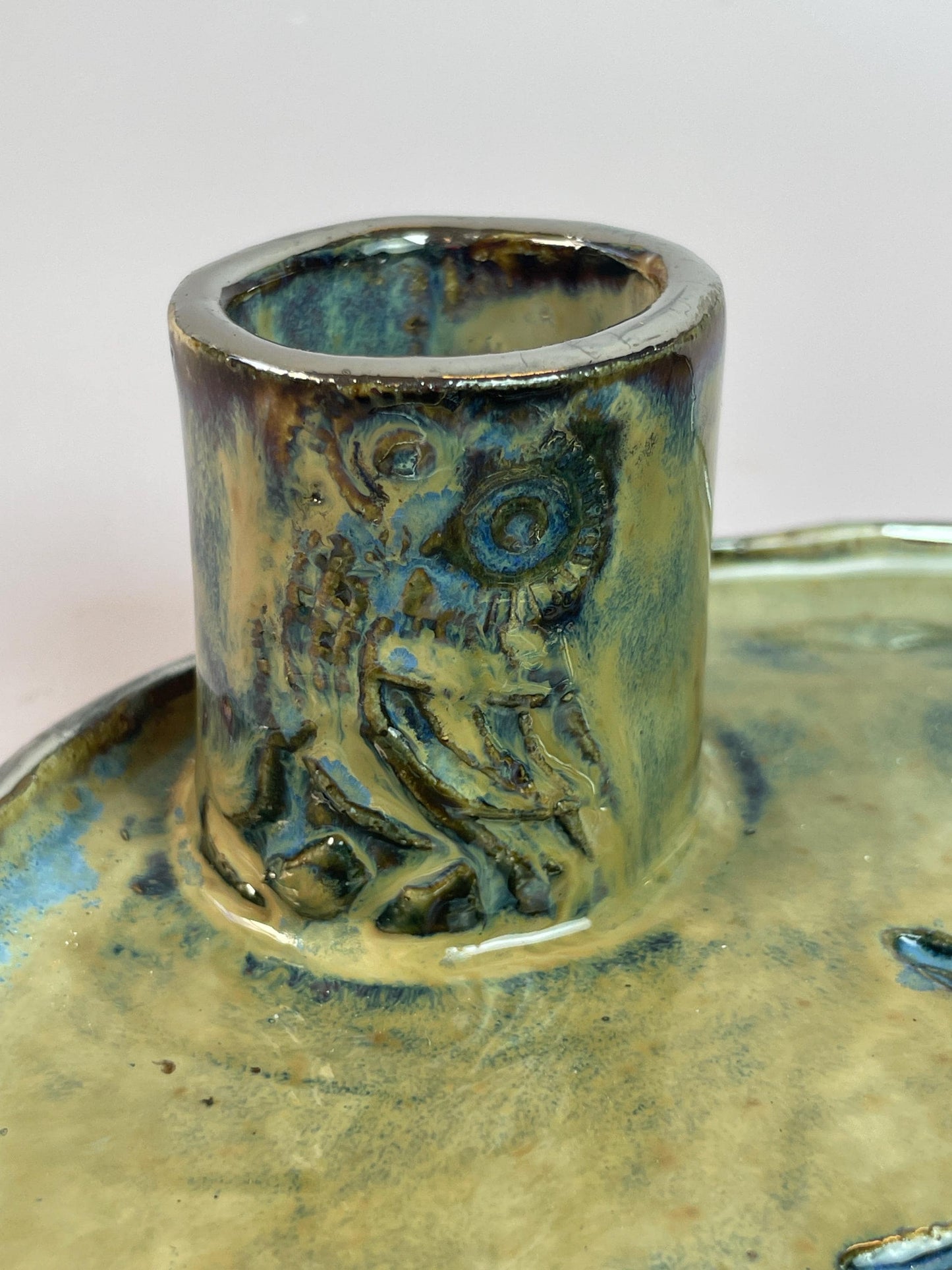 Inanna Four Element Ritual Dish — Eight-Pointed Star of Venus Altar Vessel