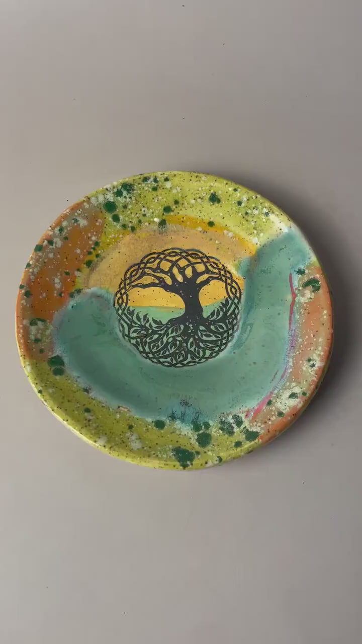Handmade Tree of Life Trinket Dish